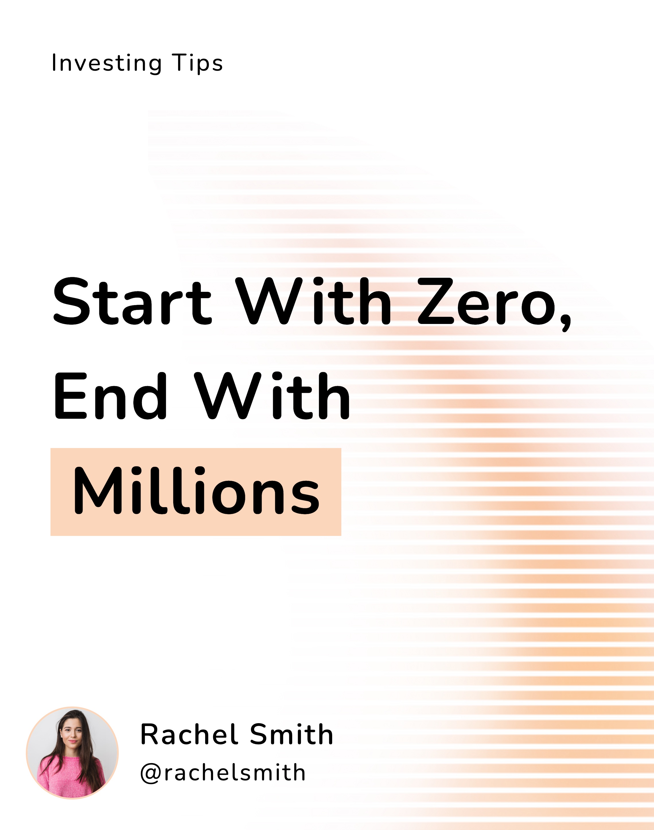 Starting with Zero to Million
