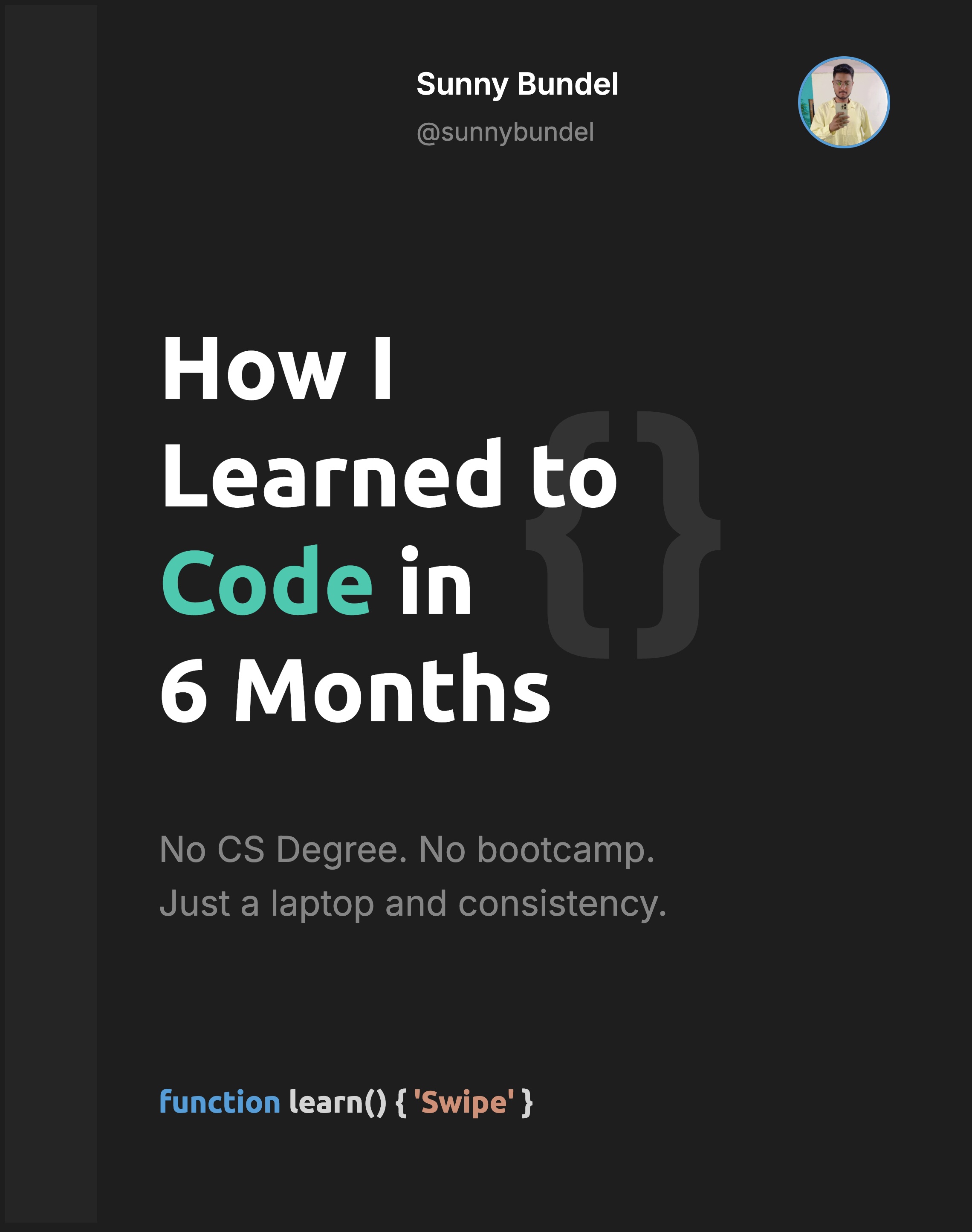 How I Learned to Code