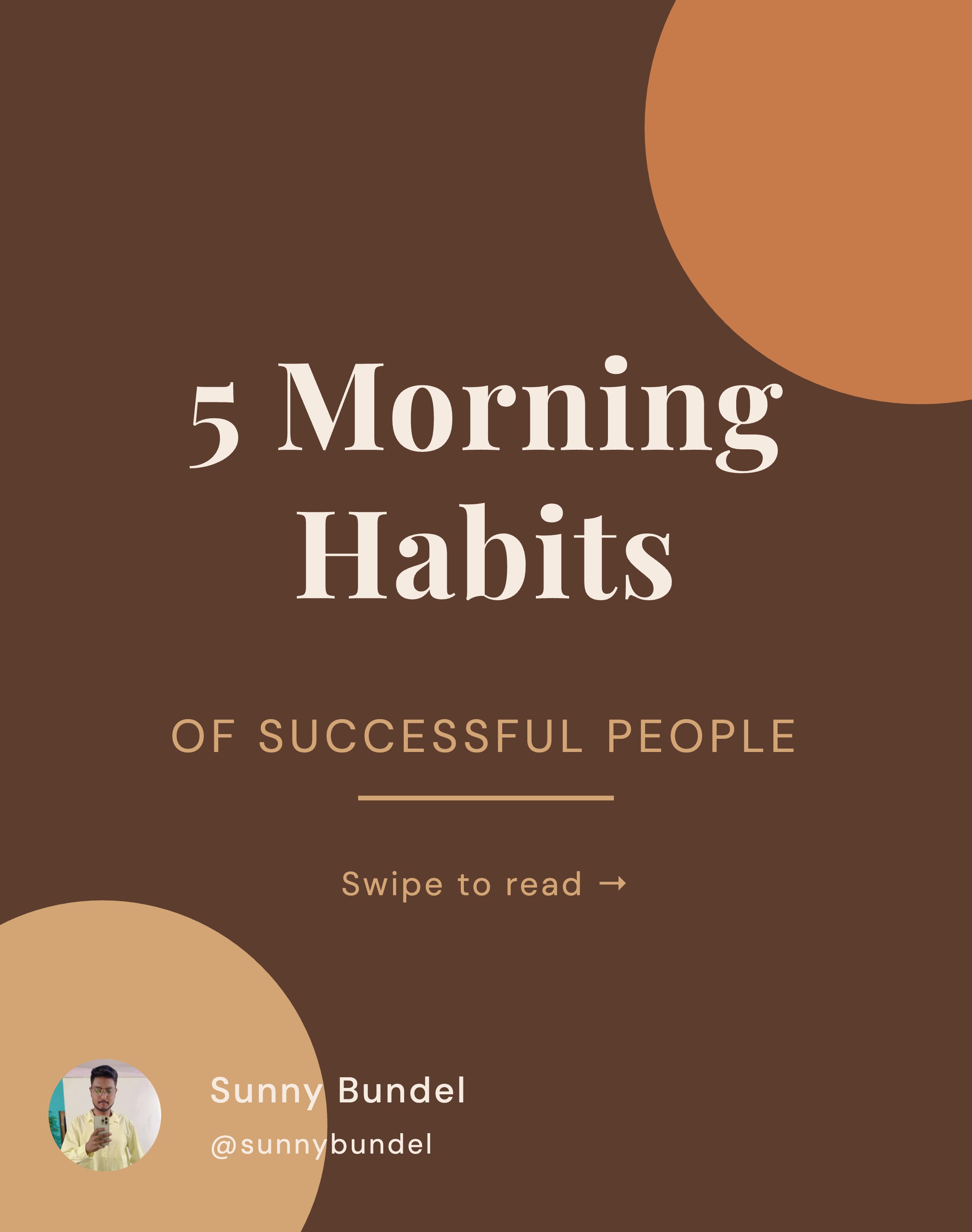 Morning Habils of Successful People